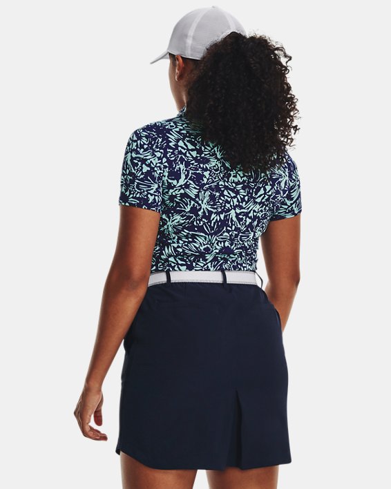 UA Playoff Poloshirt mit Aufdruck für Damen, Blue, pdpMainDesktop image number 5